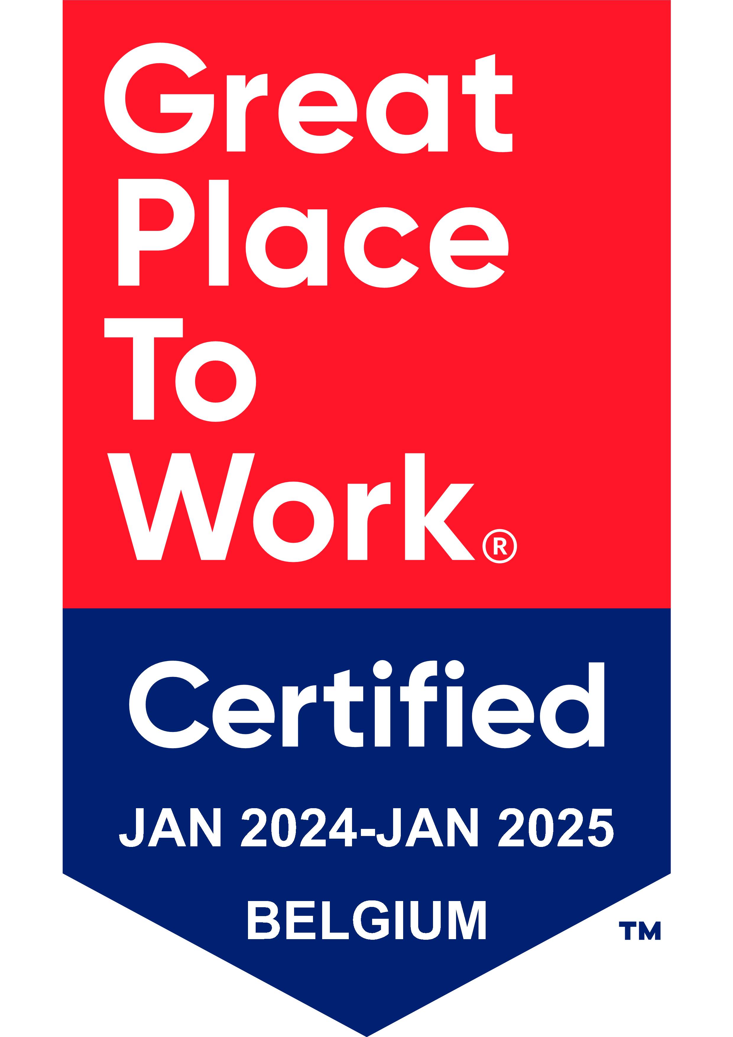 Logo van het Great Place to Work-label.